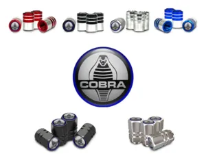 Shelby Wheel Valve Covers Bike Stylish Look